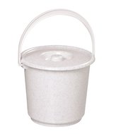 vědro  2,7l s víkem, potrav.atest (modré,granit)