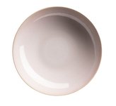 talíř d22,0cm hluboký, OSSIA-sv.růžový, keramika