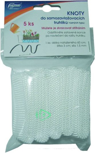 knoty 5ks truhlíku 60x3cm