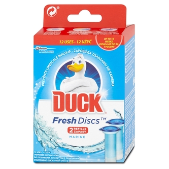 Duck Fresh Discs čistič WC náplň s vůní moře 2 x 36 ml