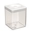 dóza 0,75l  9,4x 9,4x12,0cm, čtverc., plast