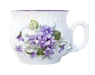 hrnek 290ml DARUME-FIALKY 8354 V1+V3, čes.porcelán