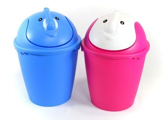 koš odp. 8l SLON, výklopný d26,8, v.40cm koš odp. 8l SLON, výklopný d26,8, v.40cm