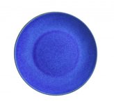 talíř d21,0cm dezertní, OSSIA-tm.modrý, keramika