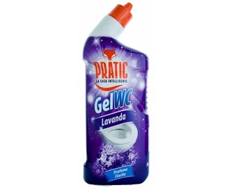 Pratic Gel WC Lavanda čistič toalety 750 ml