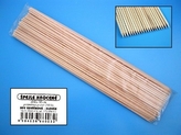 špejle 30cm, d3mm,100ks, hroc., špíz, dřevo