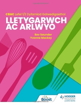 WJEC Level 1/2 Vocational Award in Hospitality and Catering Welsh Language Edition