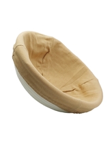 ošatka kulatá d23x9cm PEDIG+látka přírodní