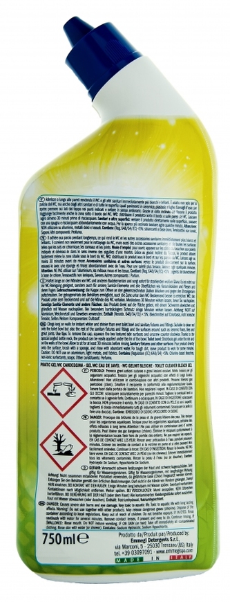 Pratic Gel WC Candeggina čistič toalety 750 ml