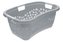 koš 50l na čisté pr., LASSE, sever.šedý, 65x45x28,5cm