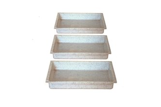 miska 25x15x4cm, 3ks obalovací VM, plast