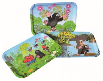 podnos 31,0x22,5cm Krteček-dekorační