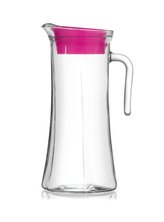 džbán 1,4l TRUVA sklo, plast.víčko,v26cm
