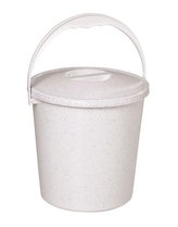 vědro  5,0l s víkem, potrav.atest (modré,granit)