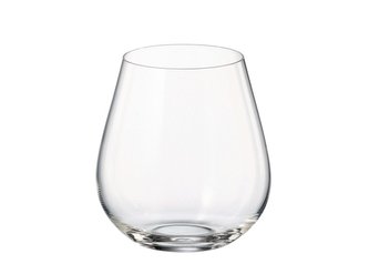sklen. 380ml, 6ks, COLUMBA, víno, voda bez stopky