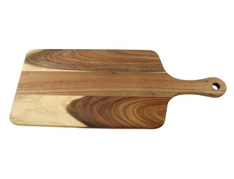 prkénko 50x20x1,5cm s ručkou, servirovací, dřevo