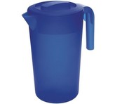 džbán 2,0l kulatý MODRÝ, plast