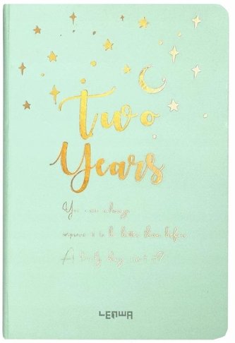 Planer dwuletni B6/128K gwiazdki miętowy