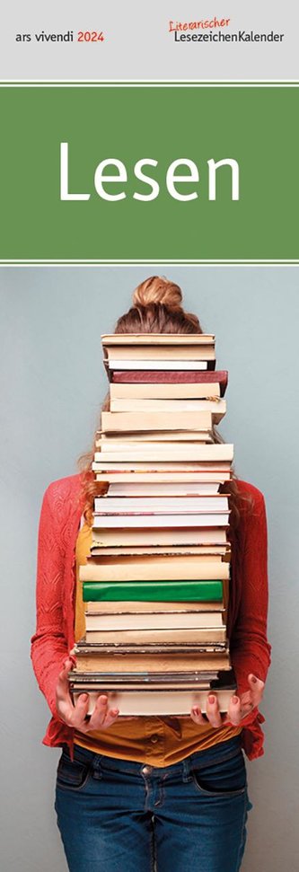 Lesezeichenkalender Lesen 2024