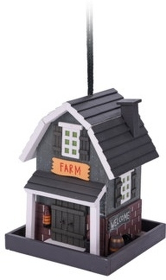 Dřevěné krmítko pro ptáky Farm 23,5x18x18 cm