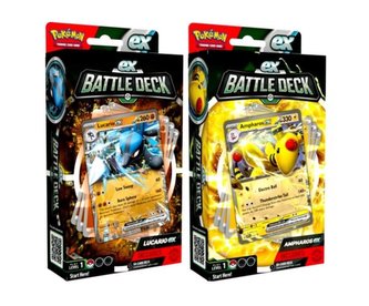 Pokémon TCG: ex Battle Deck - Ampharos ex / Lucario ex - 1 kus