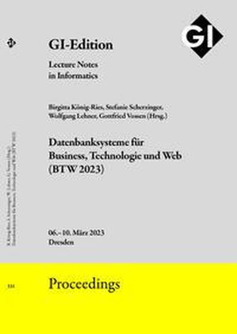 GI Edition Proceedings Band 331 "BTW 2023"