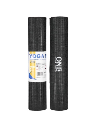 ONE Fitness - Podložka pro jógu YM02 černá