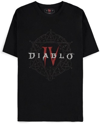 Tričko Diablo IV - Pentagram Logo M