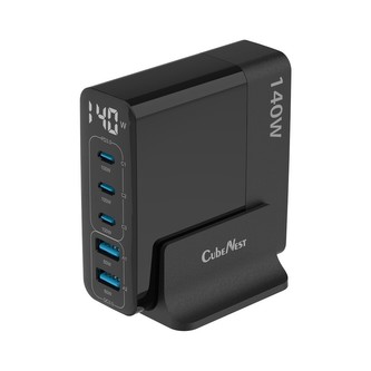 CubeNest S5D0 PD Display Adapter 140W černý