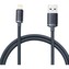 Baseus Crystal Shine Series kabel USB-A/Lightning (20W) 1,2m černý