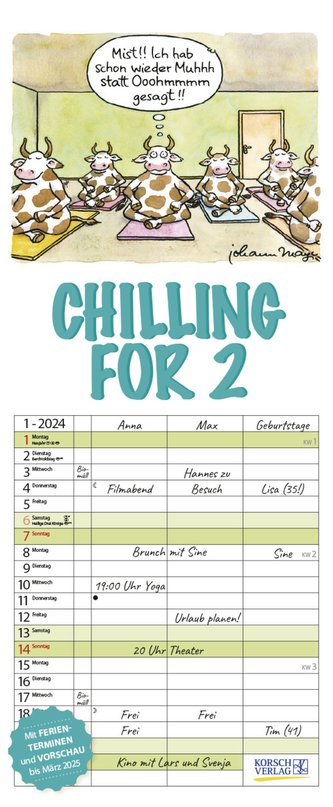 Chilling for 2 2024