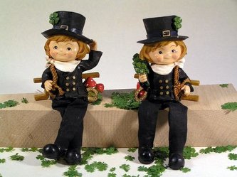 Kominík látkové nohy velký