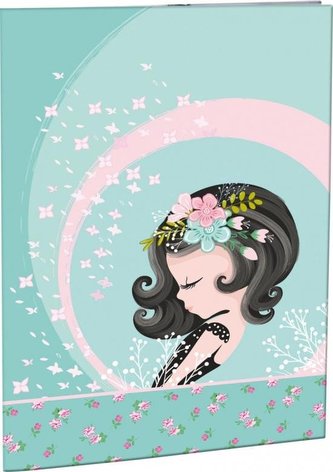 Stil Desky na abecedu A4 Cute girl