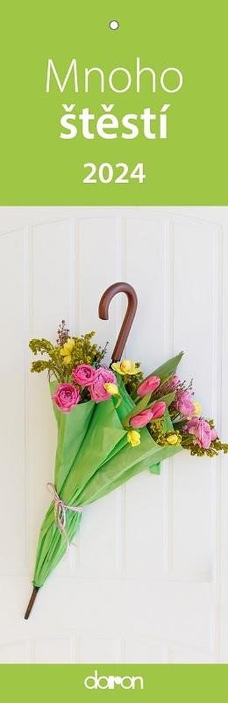 Kalendář záložkový 2024 - Mnoho štěstí Kalendář záložkový 2024 - Mnoho štěstí