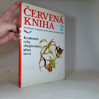 Červená kniha 2 ohrožených a vzácných druhů rostlin a živočichů ČSSR