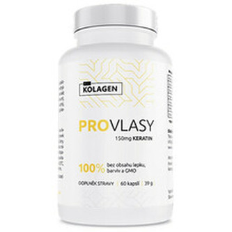 MujKolagen Doplněk stravy pro podporu růstu vlasů PROVLASY 60 tablet woman
