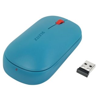 Myš "Cosy", modrá, bezdrátová, Bluetooth, LEITZ 65310061