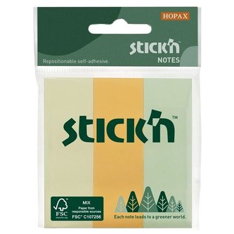 Značkovací bločky Stick'n by Hopax, 25 x 76 mm