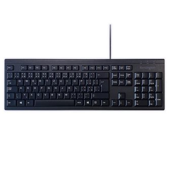 Omyvatelná drátová klávesnice Kensington, CZ