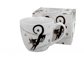 Porcelánový hrnek Charming cats 460 ml v krabičce