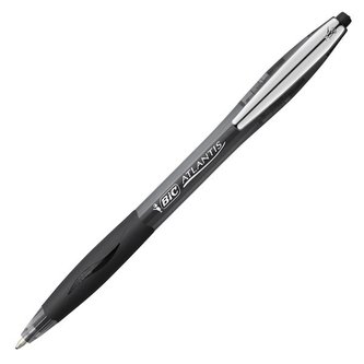 Kuličkové pero BIC Atlantis Soft, černé