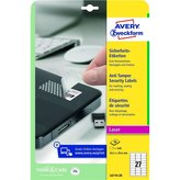 Etiket.ochran.manipul.Avery Zweckform-bílé,540ks