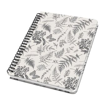Spirálový sešit "Jolie", Botanical Inspiration, A5, tečkovaný, 60 listů, tvrdé desky, SIGEL JN604