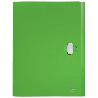 Desky na dokumenty "Jumbo", zelená, PP, A4, LEITZ 46230055
