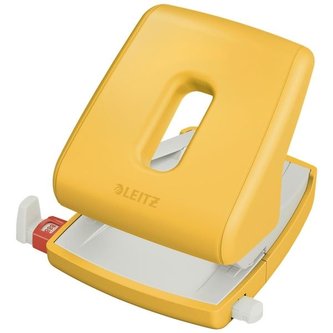 Děrovačka "Cosy", žlutá, 30 listů, LEITZ 50040019