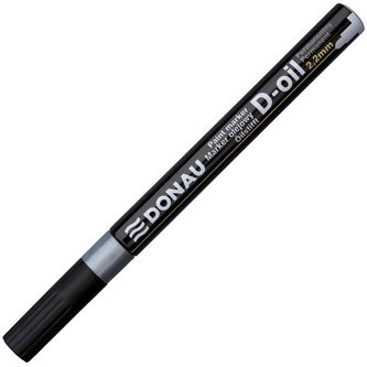 Lakový popisovač Donau, 2,2 mm, stříbrný