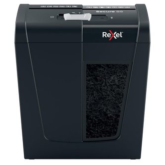 Skartovací stroj "Secure S5", páskový řez, 5 listů, REXEL