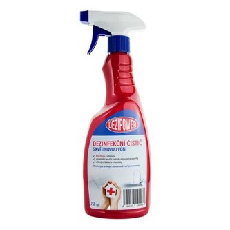 DEZIPOWER Dezinfekční čistič s květinovou vůní 750 ml DEZIPOWER Dezinfekční čistič s květinovou vůní 750 ml