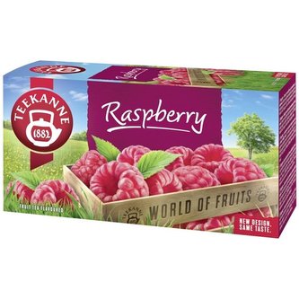 Čaj ovocný, 20x2,5 g, TEEKANNE, maliny