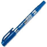 Permanentní popisovač "Twin", modrá, oboustranný, 0,8/2 mm, PILOT